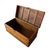 Antique Camphor Wood Campaign Chest With Brass Hardware For Sale - Image 11 of 18
