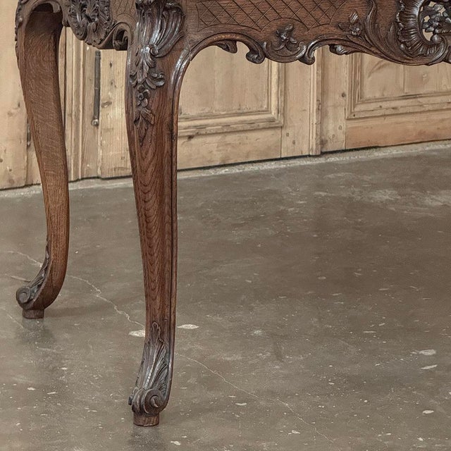 Wood 19th Century Régence Marble-Top Center Table From Liege For Sale - Image 7 of 18