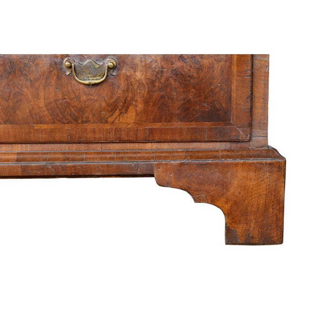 George II Walnut Chest on Chest For Sale - Image 9 of 13