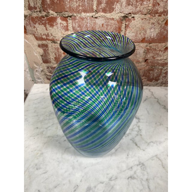 1970s Mid-Century Colorful Vase For Sale In Los Angeles - Image 6 of 8