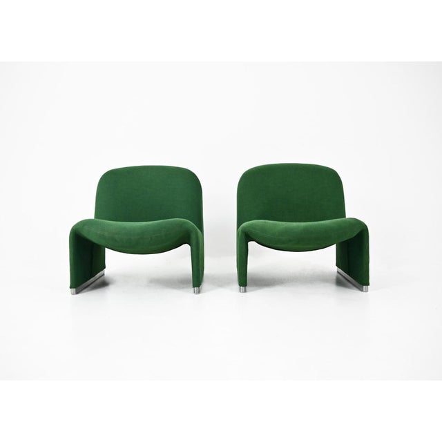 Vintage Alky Chairs by Giancarlo Piretti for Anonyma Castelli, 1970s, Set of 2 For Sale - Image 9 of 9