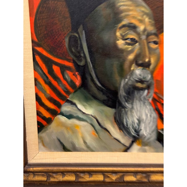 J. Lamm Portrait Oil Painting, Framed For Sale - Image 11 of 12