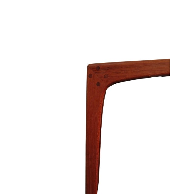 Mid-Century Modern Mid-Century Modern Danish Teak Organic Hallway Mirror, 1960s For Sale - Image 3 of 4