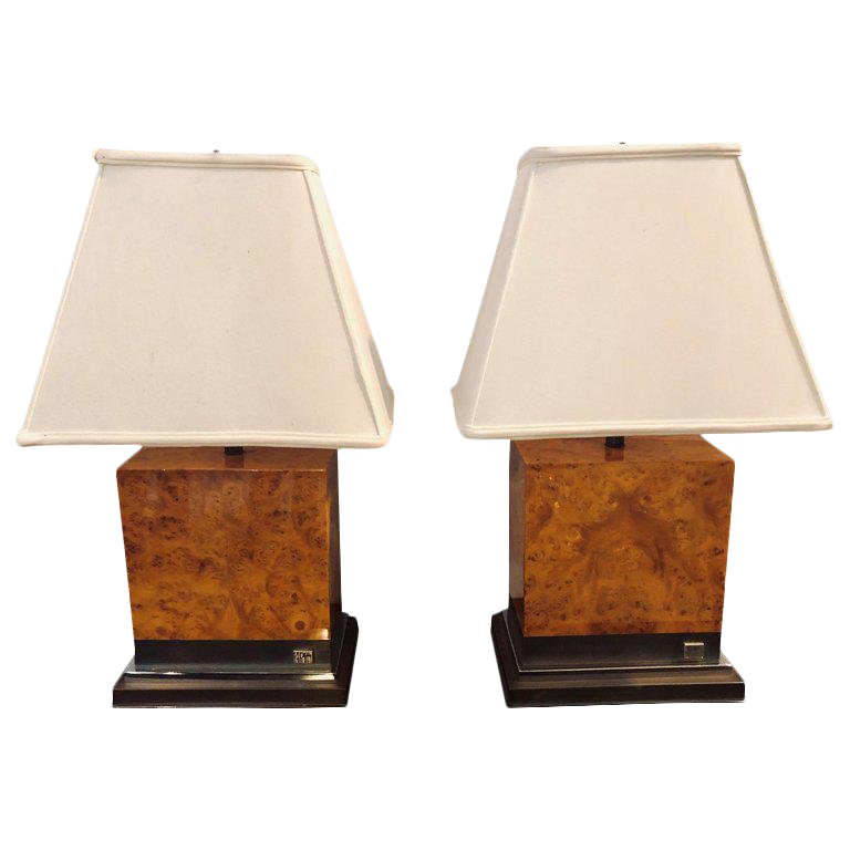 chrome base table lamps