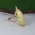 5.1Ct Ethiopian Opal Cabochon Ring With Natural Diamond Accents: Solid 14k Gold, Size 6.75 For Sale In Columbus - Image 6 of 9