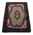 1920s Antique Hooked Rug With Floral Medallion in Red and Green | Rug & Kilim For Sale - Image 5 of 7