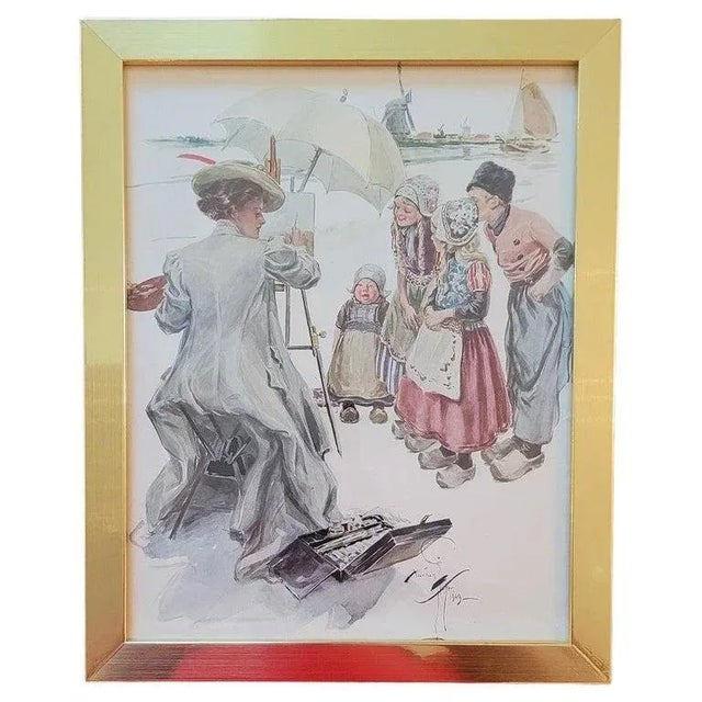 Set of 13 Harrison Fisher First Edition Prints For Sale In Dallas - Image 6 of 13