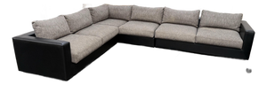 Modernist Bespoke Sectional Sofa, Three Piece
