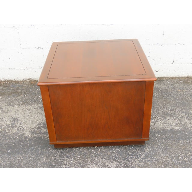 Sears Pacesetter Mid Century Modern Nightstand Side End Lamp Table Commode 6314 For Sale In Miami - Image 6 of 12