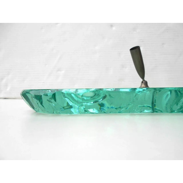 Fontana Arte Crystal Desk Set by Pietro Chiesa for Fontana Arte, 1930s, Set of 2 For Sale - Image 4 of 6