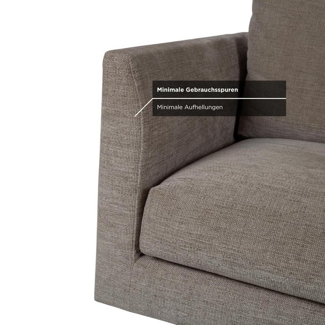 Montis Axel Fabric Four-Seater Sofa and Ottoman, Set of 2 For Sale - Image 9 of 18