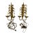 Mid 20th Century Italian Mid Century Modern Sconces For Sale