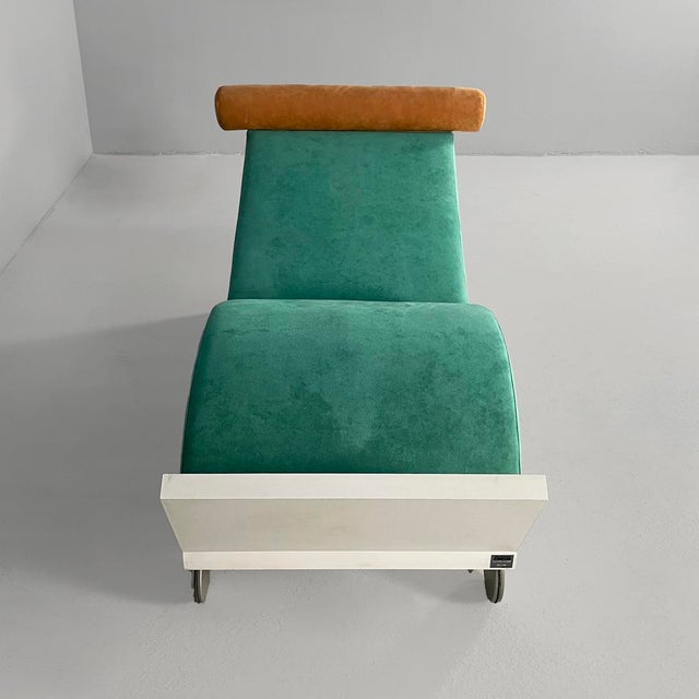1980s Italian Chaise Longue Juan by Marco Panini for Memphis, 1987 For Sale - Image 5 of 13