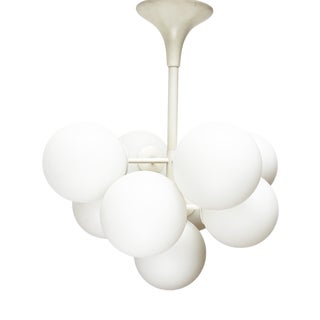 Mid-Century Modern Space Age Swiss Replacement Glass Spare Part for Temde Lamps from E.R. Nele, 1960s For Sale