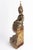 Antique Lacquered and Gilded Wooden Sculpture of Seated Buddha, 1800s For Sale - Image 6 of 11