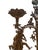 Gothic Revival Patinated Wrought Iron Candelabra, 19th Century For Sale - Image 5 of 17