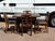 Extendable Draw Leaf Table and Chairs, Set of 5 For Sale - Image 4 of 14