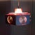 Metal Vintage Space Age Copper Ceiling Lamp by Birger Hammerstad, 1960 For Sale - Image 7 of 14