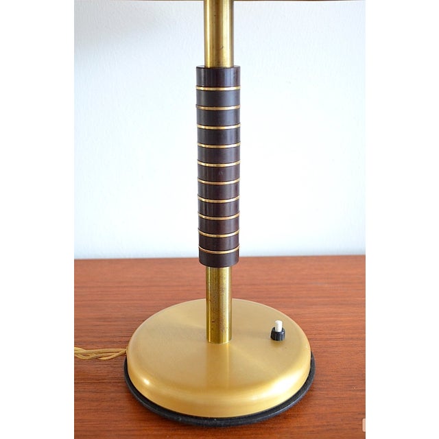1940s Vintage Art Deco Desk Lamp, 1940s For Sale - Image 5 of 8