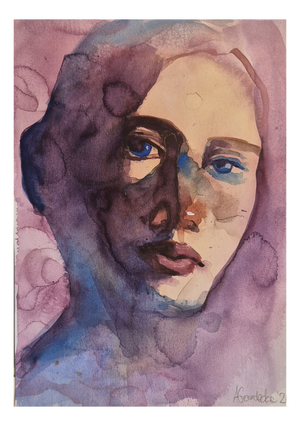 Anna Masiul-Gozdecka, Improvisations, 2026, Acrylic on Cardboard
