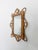 Franco Albini 1960s Italian Riviera Style Burnt Bamboo Rattan Wall Mirror With Scalloped Frame For Sale - Image 4 of 10