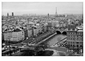 1990s "Notre Dame II" Digital Fiber Print by Lauren Bilanko