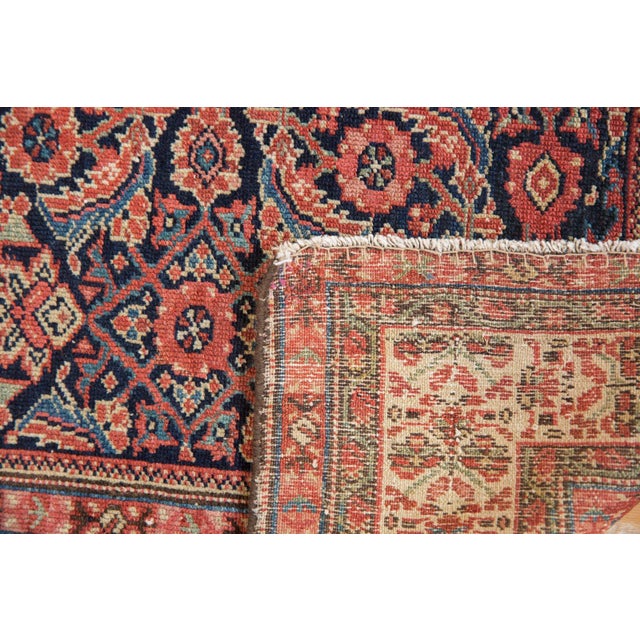 Antique Mission Malayer Rug - 4'3" x 6'5" For Sale - Image 10 of 14