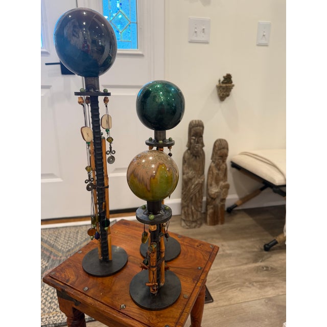 Brutalist Industrial meets Bohemian Tribal from the Industrial Primitive movement in craft galleries from the...