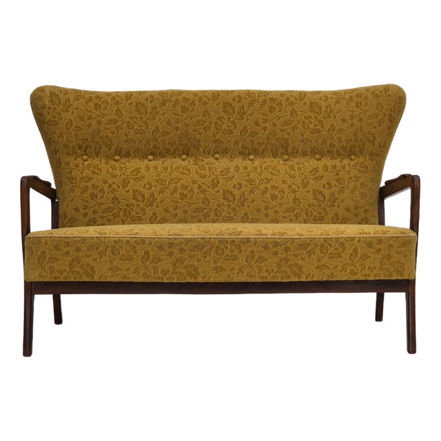 Vintage Danish Two-Seater Sofa by Søren Hansen for Fritz Hansen, 1960s For Sale