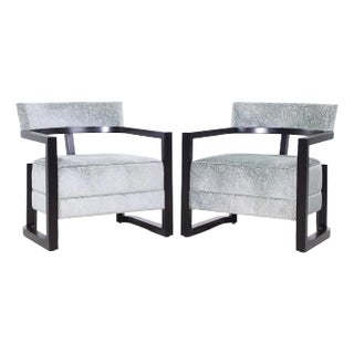 Hellman Chang Tao Lounge Chairs - Pair For Sale