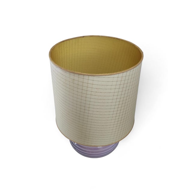 Murano Glass Table Lamp with Double Lighting, 1970s For Sale - Image 3 of 8