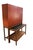 1960s 1966 Mid-Century Modern Expanding Bar Cabinet With Pull-Out Serving Console For Sale - Image 5 of 12