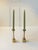 A pair of solid brass candlesticks designed and manufactured by jens harald quistgaard - ihq in denmark during the 1960s....