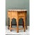 English Vintage Inlaid Wood Octagonal Side Table For Sale - Image 3 of 12