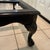 Blackened Walnut Coffee Table With Clear Glass Panels, Carved Shell Motifs & Cabriole Legs For Sale - Image 10 of 12