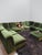 Vintage Modular Sofa in Velvet, 1970s For Sale - Image 6 of 8