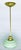 Metal Mid-Century Glass and Brass Pendant Lamp, 1950s For Sale - Image 7 of 7