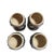 1970s Mid-Century Modern West German Gerzit Ceramic Wine Chalices - Set of 4 For Sale In Tampa - Image 6 of 13