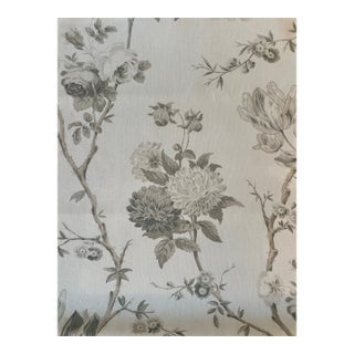 Lee Jofa Allegra Linen Grey 2015133-11 Parish-Hadley Collection Multipurpose Fabric 3 6/8 Yards For Sale