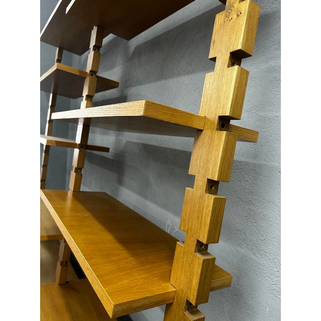 Vintage Bookcase in Wood by Marco Comolli, 1950s, in Flawless conditions. Designed 1950 to 1959 I have official proof of...