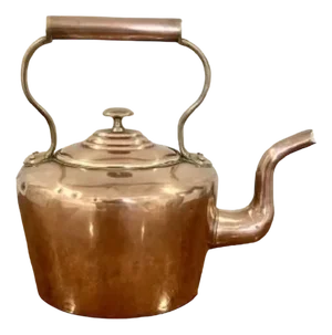 George III Copper Kettle, 1800s