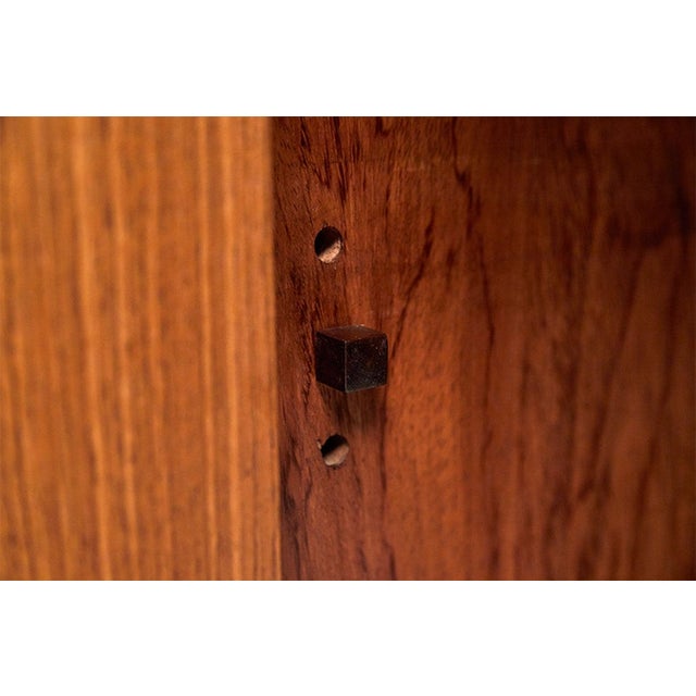 Mid-Century Modern Credenza in Cherry Wood, Joaquim Tenreiro for Laubitch & Hirth, 1942 - Lot 41A For Sale - Image 3 of 13