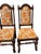 Jacobean 1970s Ethan Allen Jacobean Royal Charter Oak Dining Room Side Chairs Gothic Pair For Sale - Image 3 of 17