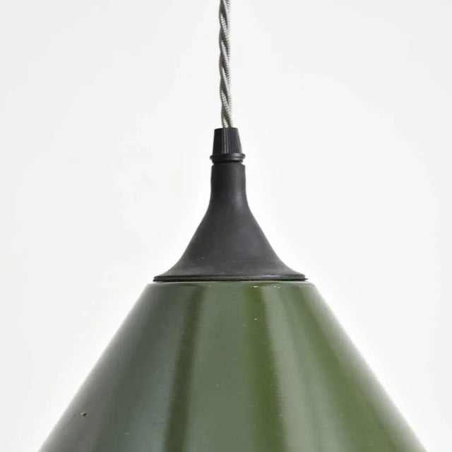 1960s Vintage Pendant Field Light, 1960s For Sale - Image 5 of 6