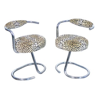 Cobra Chairs by Giotto Stoppino, 1970s, Set of 2 For Sale