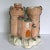 Sized Peach Colored Staffordshire Castle Cottage Pastille Burner Spill Vase For Sale - Image 13 of 13