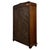 Wood Antique 20th Century Oak Glazed Display Cabinet For Sale - Image 7 of 11
