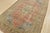Farmhouse Tabriz Rug 6’6” X 9’9” Pink Wool Vintage Distressed Hand-Knotted Carpet For Sale - Image 3 of 15