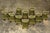 Late 19th Century French Louis XIII Oak Dining Chairs in Moss Green, Set of 10 For Sale - Image 4 of 18