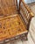 Brown Vintage Scorched Bamboo Settee Bench For Sale - Image 8 of 9